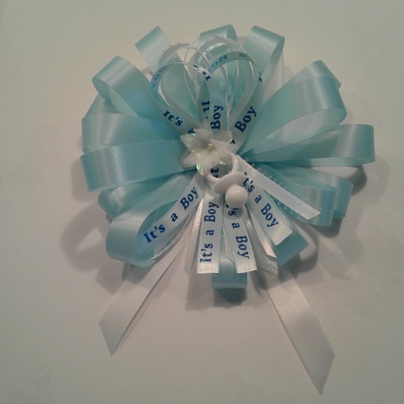 baby shower corsage for boy